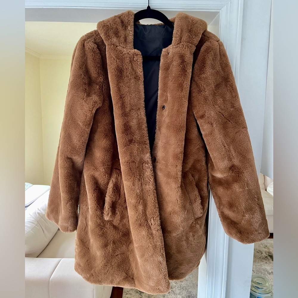 Faux Fur Teddy Jacket